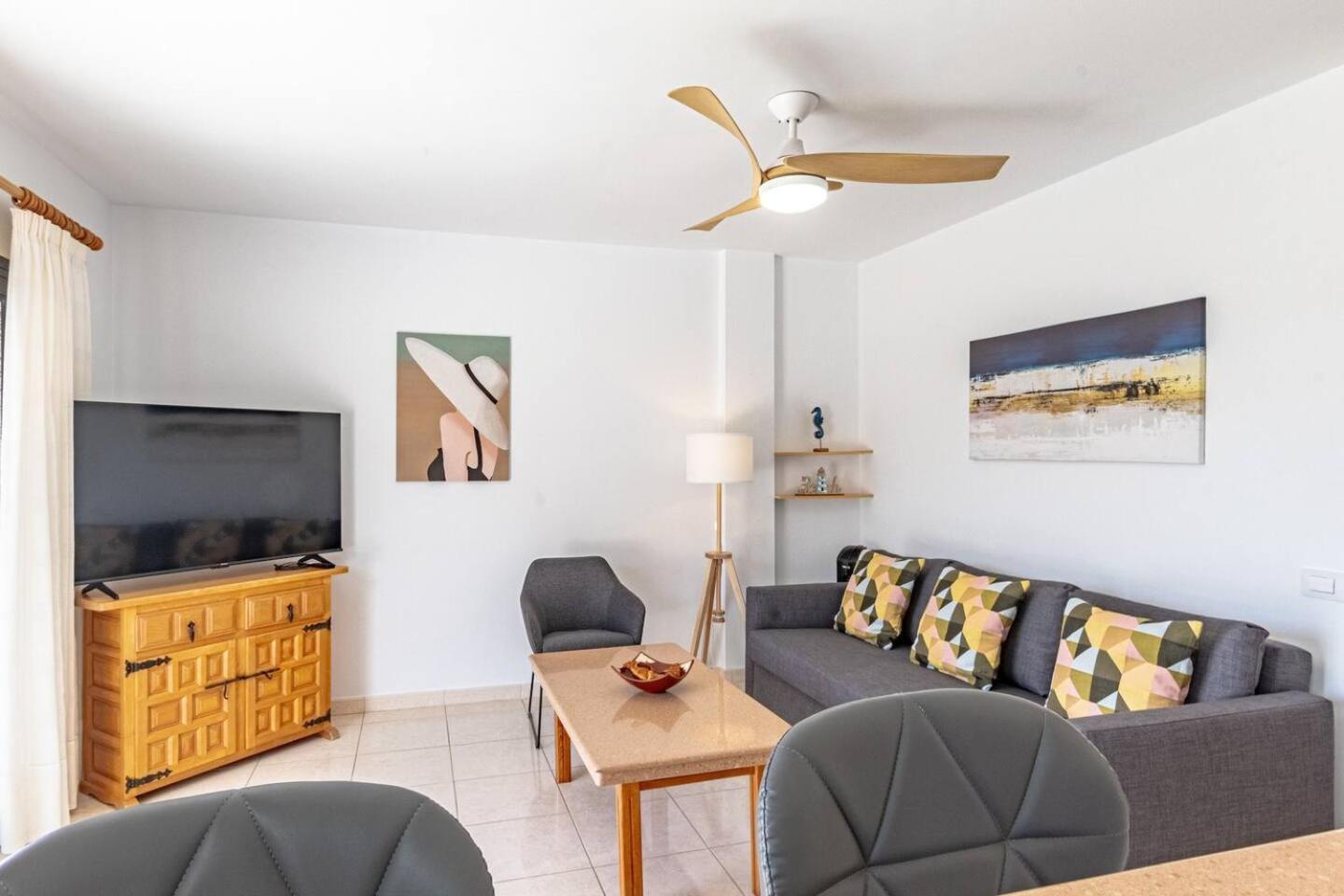 Sunny Oceanview Terrace By Dream Homes Tenerife 아칸티라도 외부 사진