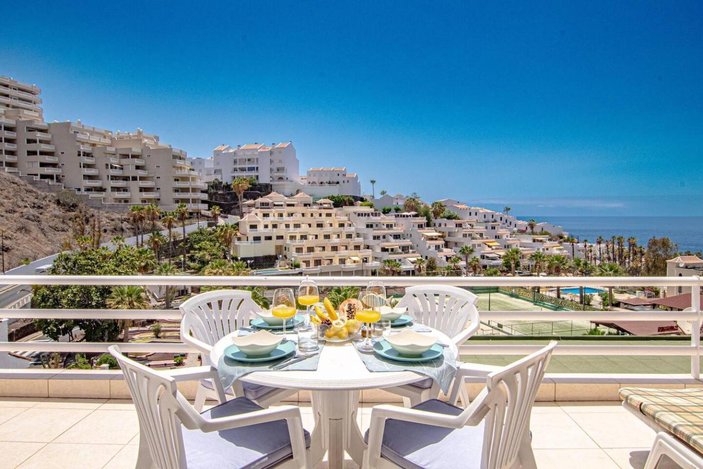 Sunny Oceanview Terrace By Dream Homes Tenerife 아칸티라도 외부 사진