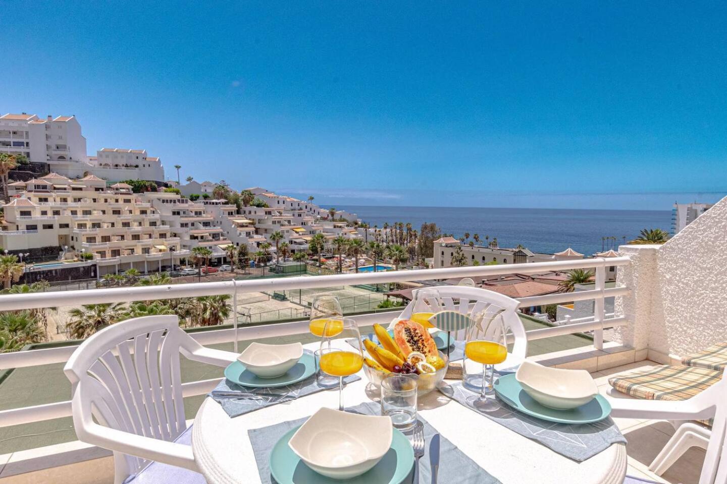 Sunny Oceanview Terrace By Dream Homes Tenerife 아칸티라도 외부 사진