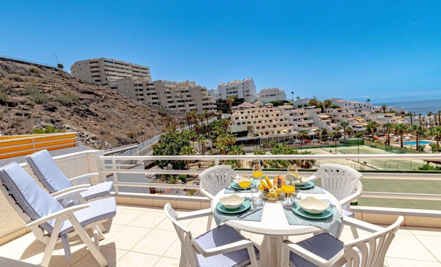 Sunny Oceanview Terrace By Dream Homes Tenerife 아칸티라도 외부 사진
