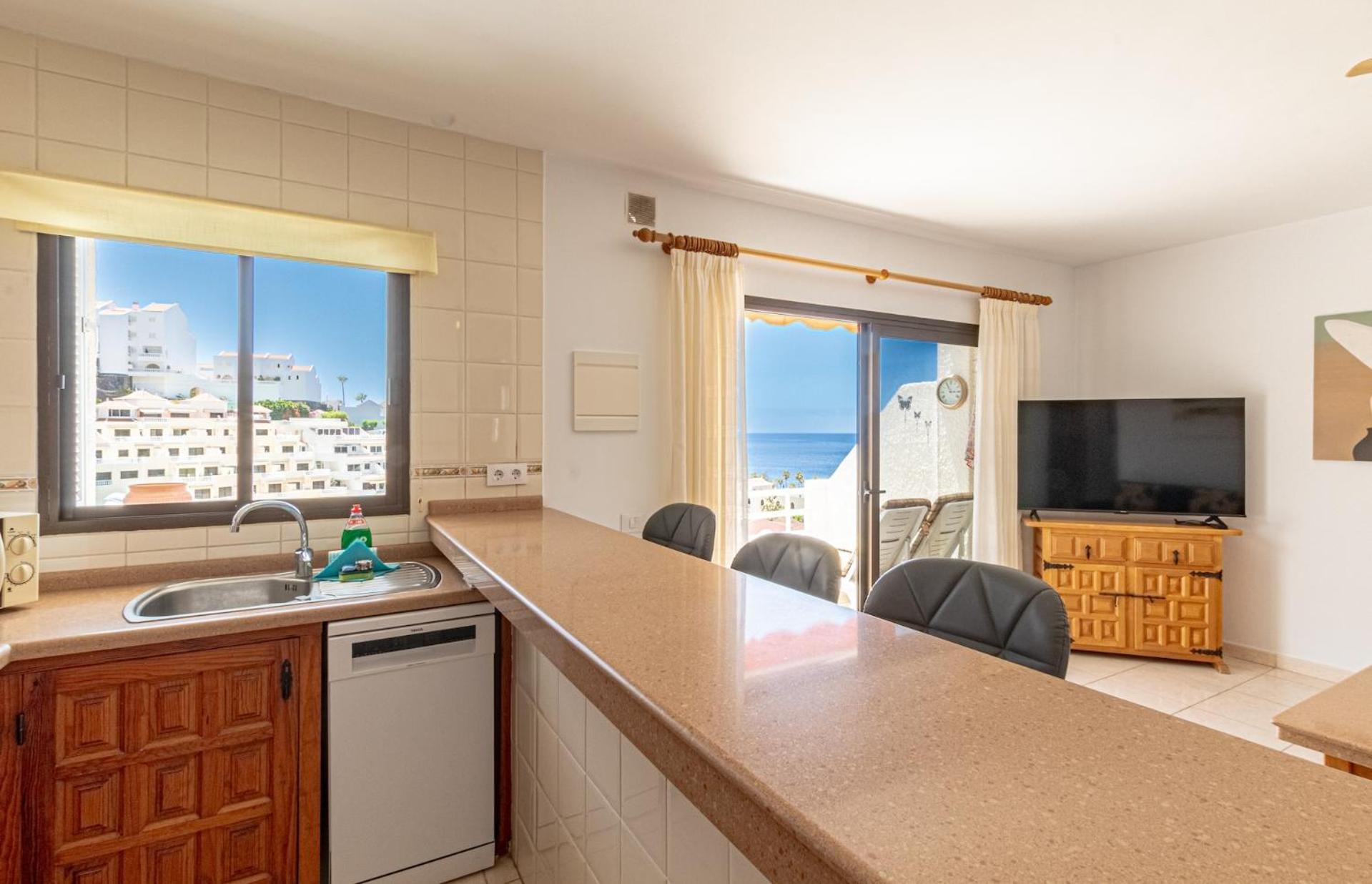 Sunny Oceanview Terrace By Dream Homes Tenerife 아칸티라도 외부 사진