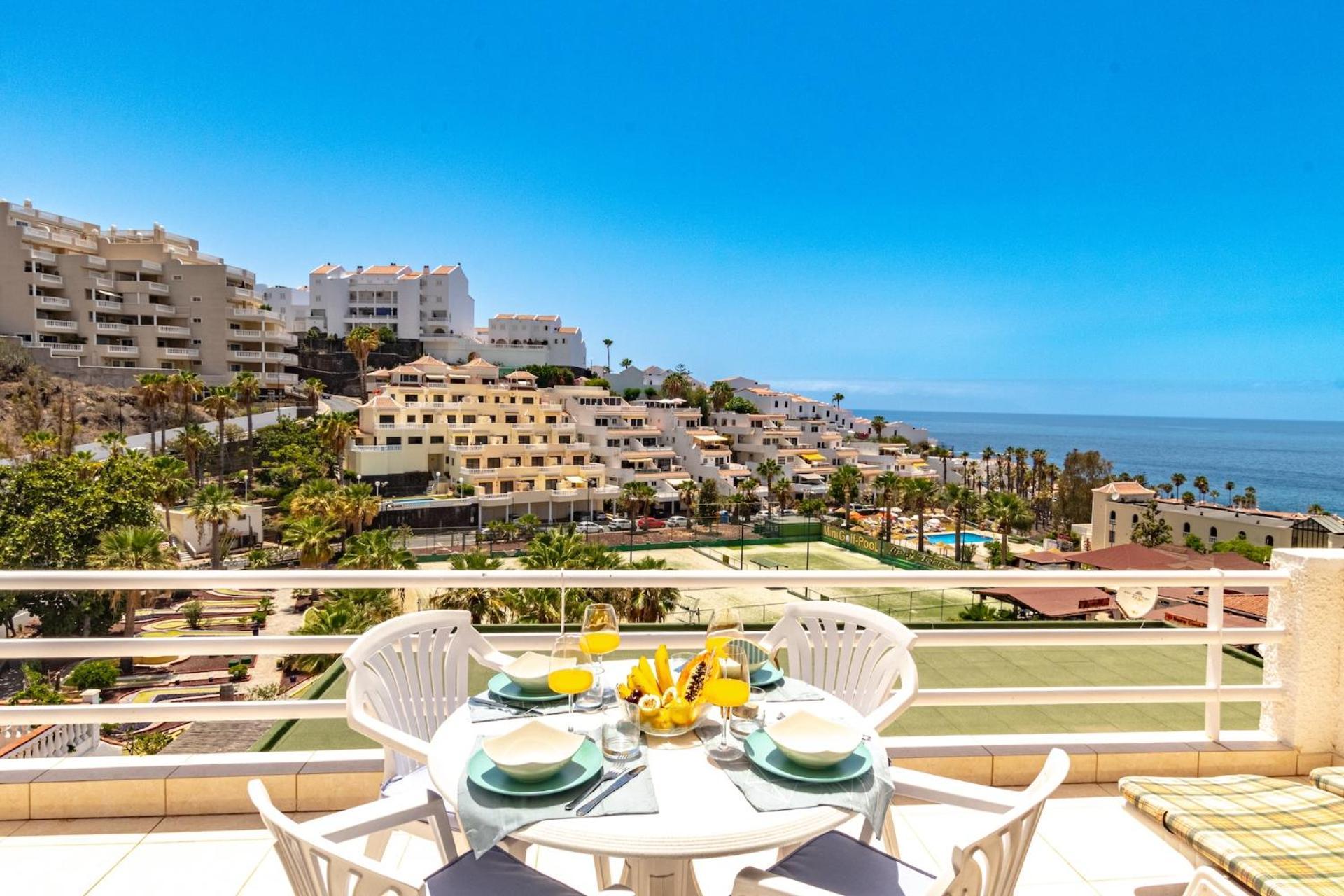 Sunny Oceanview Terrace By Dream Homes Tenerife 아칸티라도 외부 사진