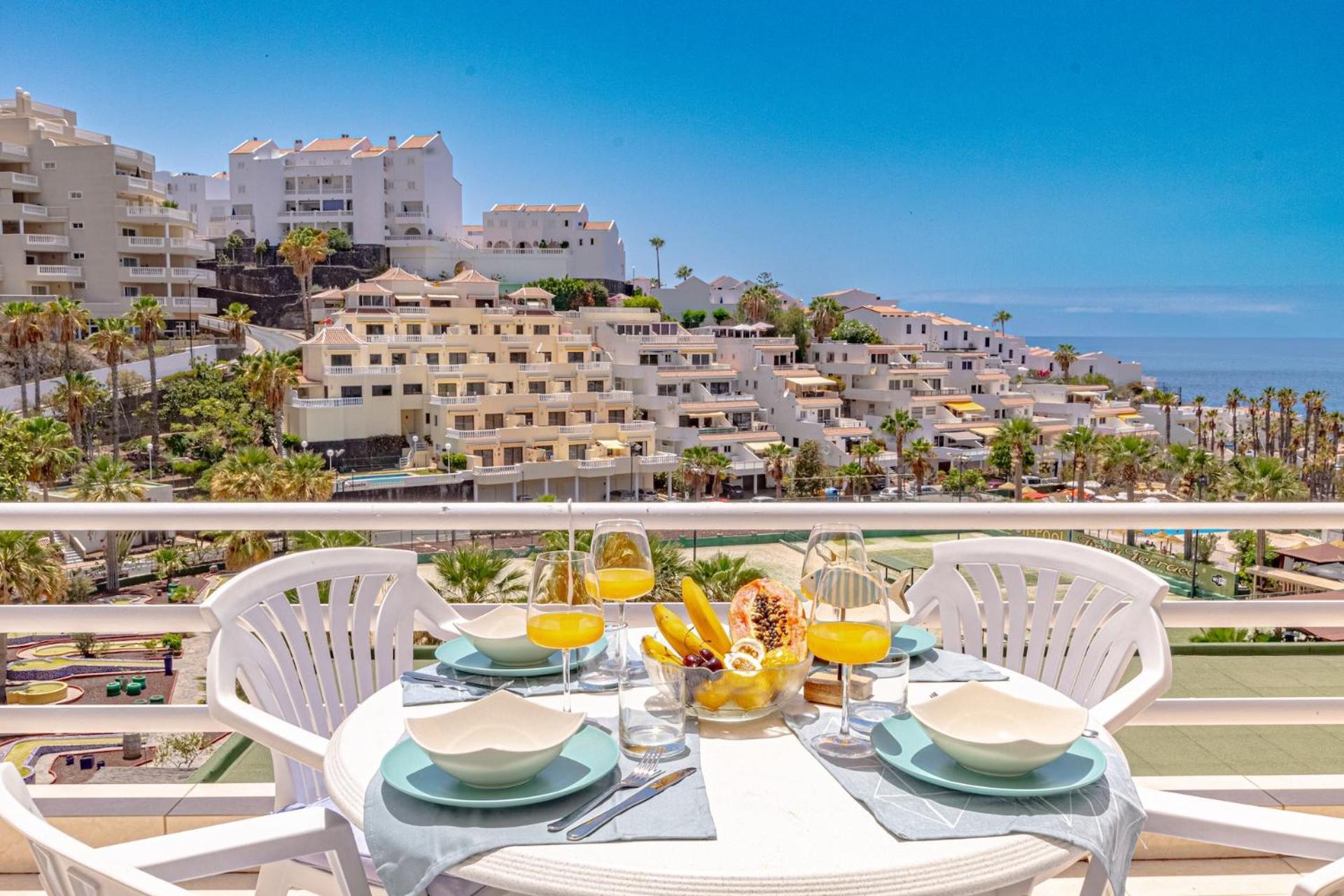 Sunny Oceanview Terrace By Dream Homes Tenerife 아칸티라도 외부 사진