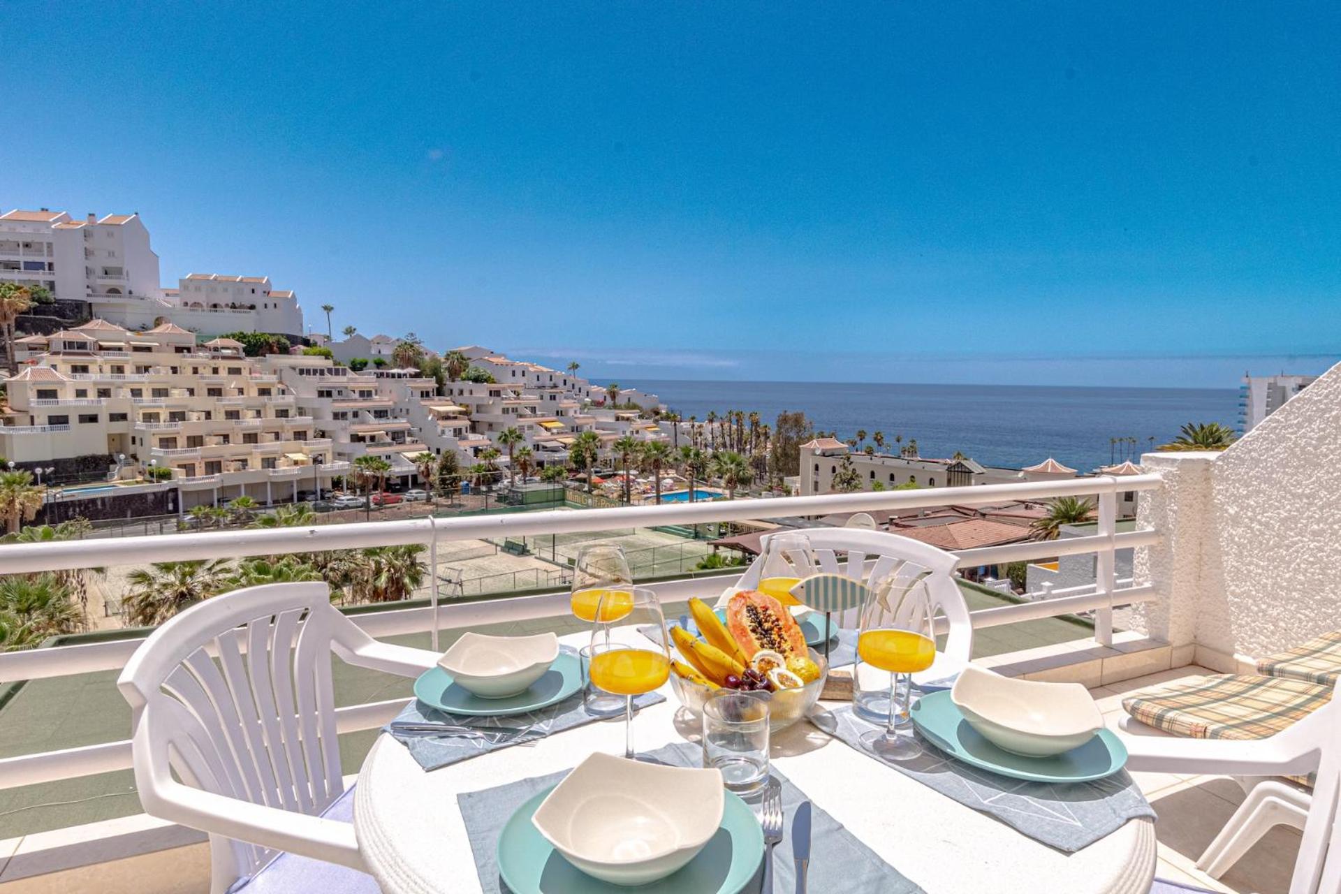 Sunny Oceanview Terrace By Dream Homes Tenerife 아칸티라도 외부 사진